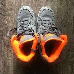 Heelys High-Top - Gray and Orange